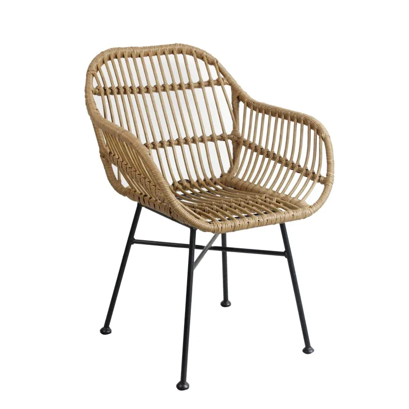 Outdoor Furniture Metal Chairs - Kursi Makan Nordik untuk Dapur, Kursi