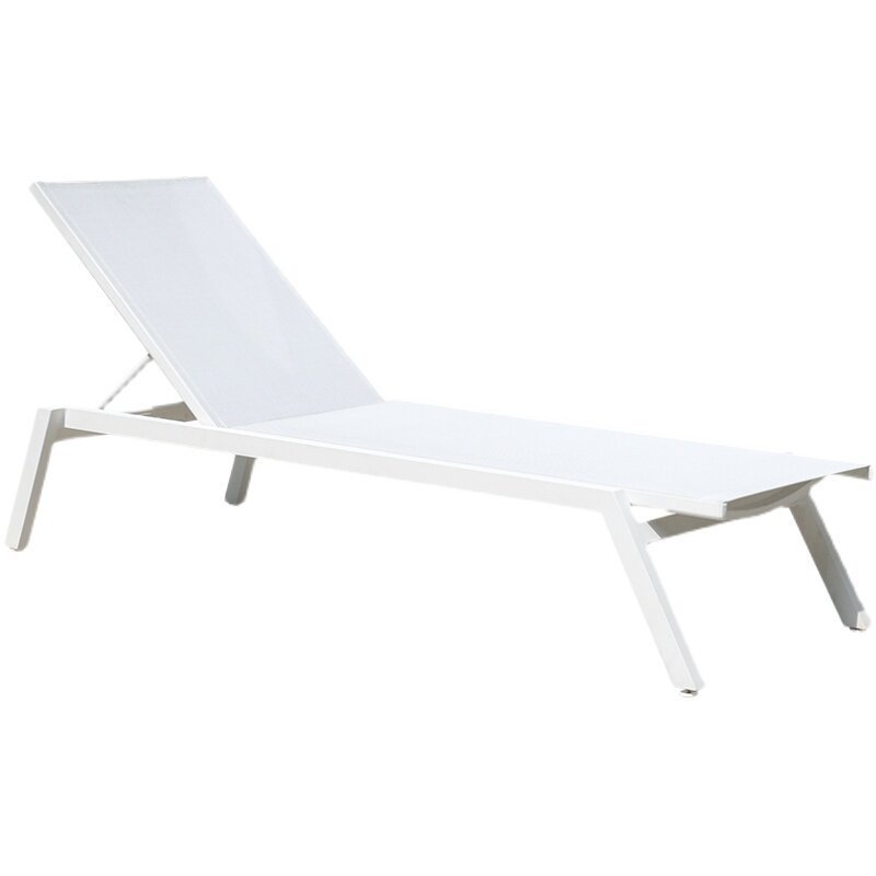 Outdoor Daybed Furniture - Kursi Santai Luar Ruangan Warna Putih