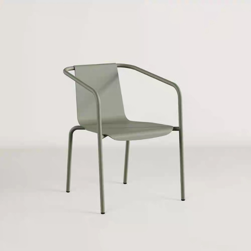 Set Patio Skandinavia Meja Pan - Outdoor Furniture Metal Chairs ulasan dan harga