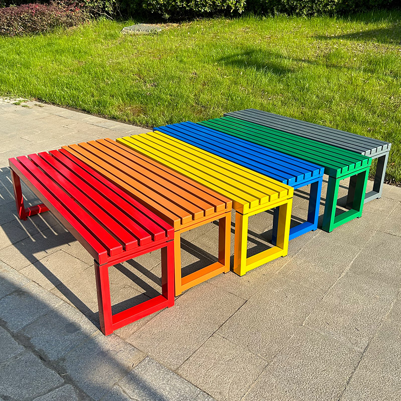 Kursi bangku besi tempa putih  - Outdoor Furniture Metal Chairs ulasan dan harga