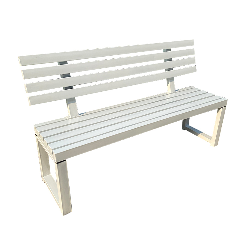 Kursi bangku besi tempa putih  - Outdoor Furniture Metal Chairs ulasan dan harga