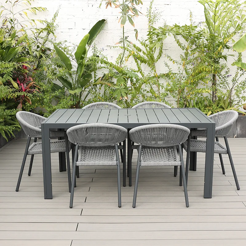 Kursi Makan Rotan dengan Sanda - Outdoor Furniture Metal Chairs ulasan dan harga